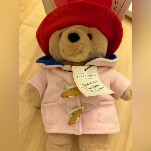 Paddington Bear Langham Exclusive in Pink Coat - Picture 2 of 7